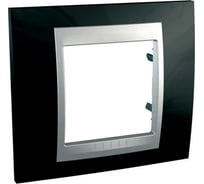 1-ая рамка Systeme Electric Unica Top Родий/Алюминий SE MGU66.002.093