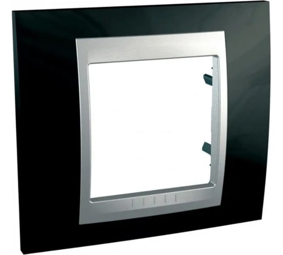 1-ая рамка Systeme Electric Unica Top Родий/Алюминий SE MGU66.002.093 1