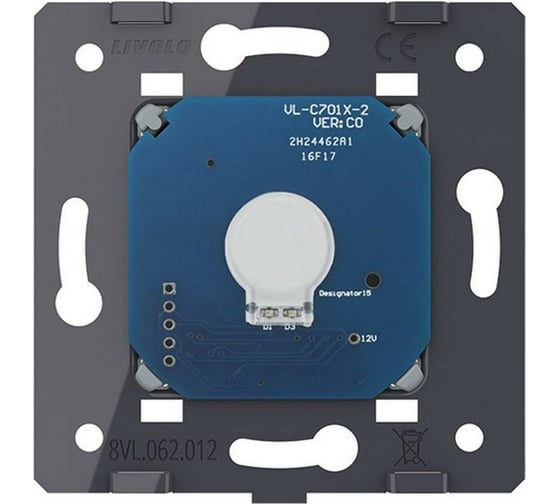 Одноклавишный сенсорный выключатель LIVOLO ZigBee механизм VL-C701Z 1