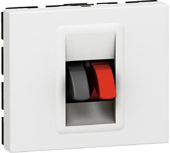 Розетка Legrand Колонки 2 Модуля 078751 1