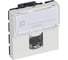 Розетка RJ 45 Legrand Программа Mosaic - категория 6a - STP - 2 модуля - белый 076576 2