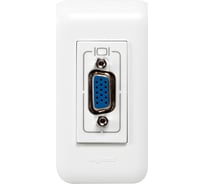 Розетка HD15 Legrand Mosaic 1м бел +шнур 078777