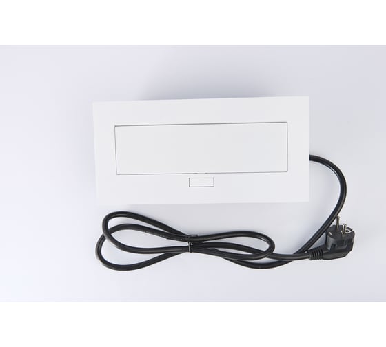 Выдвижной блок розеток (встраиваемый розеточный блок) SETE на 2 EURO розетки и 2 USB, SBT-2UC-10