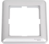 1-ая рамка Systeme Electric Wessen 59 Матовый хром SE KD-1-58