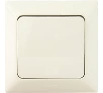 1-клавишный выключатель NE-AD 10А, 250В, Aras, Крем, 93-111-01