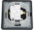 Розетка Systeme Electric Glossa Графит с/з со шторками с крышкой IP44 в сборе GSL001348 3