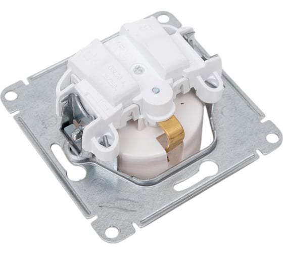 Розетка Systeme Electric Glossa Молочная с/з SE GSL000943