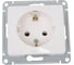 Розетка Systeme Electric Glossa Молочная с/з SE GSL000943 1