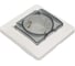 Розетка Systeme Electric Glossa Молочная с/з со шторками с крышкой IP44 в сборе GSL000948 2