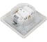 Розетка Systeme Electric Glossa Молочная с/з со шторками с крышкой IP44 в сборе GSL000948 4