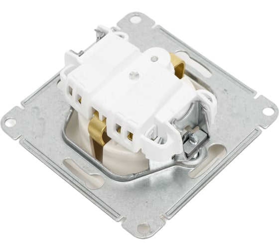 Розетка Systeme Electric Glossa Перламутр с/з, 16А SE GSL000643
