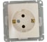 Розетка Systeme Electric Glossa Перламутр с/з, 16А SE GSL000643 1