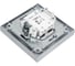 2-клавишный выключатель Systeme Electric AtlasDesign Алюминий сх.5, 10АХ, в сборе SE ATN000352 5