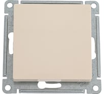 Нажимная кнопка Systeme Electric AtlasDesign Бежевый сх.1, 10АХ, механизм SE ATN000215