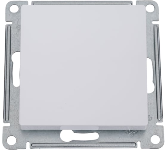 1-клавишный выключатель Systeme Electric AtlasDesign Белый с самовозвратом, сх.1, 10АХ, механизм SE ATN000115 1