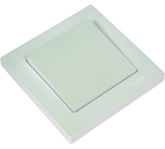 1-клавишный выключатель Systeme Electric AtlasDesign Жемчуг сх.1, 10АХ, в сборе SE ATN000412