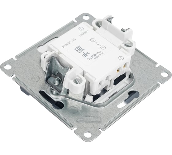 Нажимная кнопка Systeme Electric AtlasDesign Грифель сх.1, 10АХ, механизм SE ATN000715