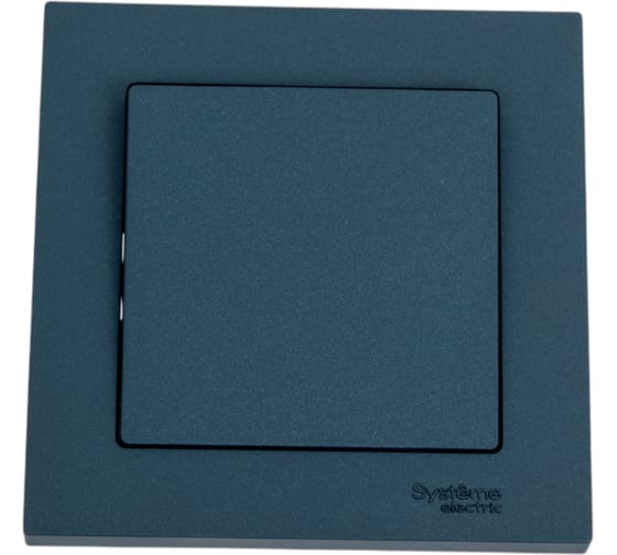 1-клавишный выключатель Systeme Electric AtlasDesign Изумруд сх.1, 10АХ, в сборе SE ATN000812 1