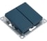 2-клавишный выключатель Systeme Electric AtlasDesign Изумруд сх.5, 10АХ, механизм SE ATN000851 2