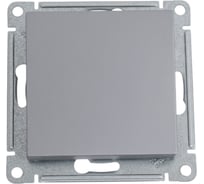 Нажимная кнопка Systeme Electric AtlasDesign Сталь сх.1, 10АХ, механизм SE ATN000915