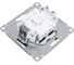Нажимная кнопка Systeme Electric AtlasDesign Сталь сх.1, 10АХ, механизм SE ATN000915 4