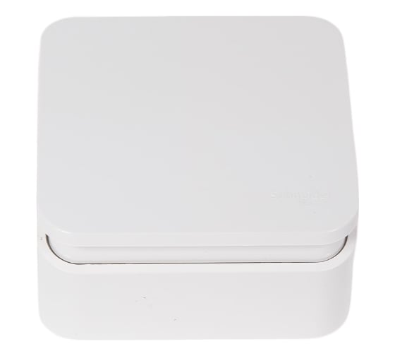 1-клавишный выключатель Systeme Electric Blanca наружный, Белый, 6А, 250В SE BLNVA061001