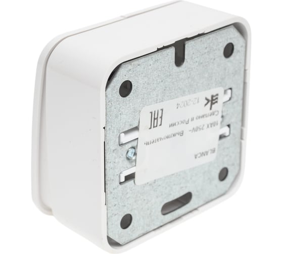 2-клавишный выключатель Systeme Electric Blanca наружный, Белый, 10А, 250B SE BLNVA105021