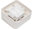 1-клавишный выключатель Systeme Electric Blanca наружный, Молочный, 6А, 250В SE BLNVA061002 6