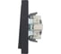 Выключатель для жалюзи Lezard ZIMA черный бархат 704-4288-110QC 2