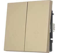 Выключатель для жалюзи Lezard ZIMA золото 704-3688-110QC