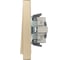 Выключатель для жалюзи Lezard ZIMA золото 704-3688-110QC 2