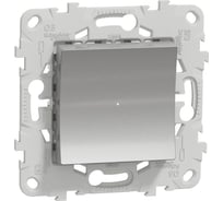 Нажимной таймер Systeme Electric Unica New Алюминий, 10А NU553530