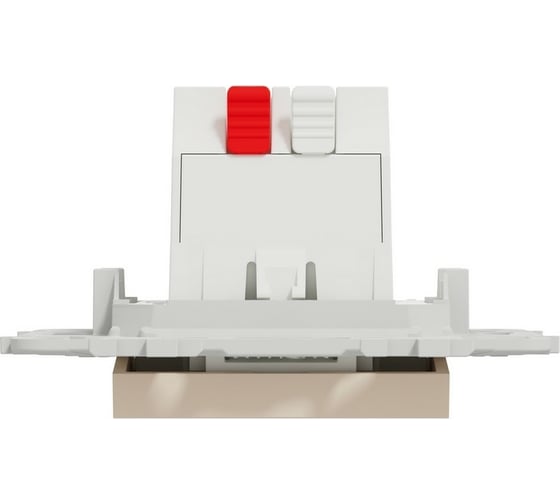 2-клавишный выключатель Systeme Electric Unica New Бежевый для жалюзи, сх. 4 NU520844