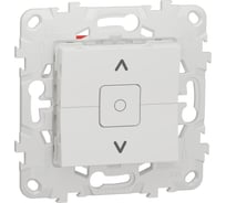 2-клавишный выключатель Systeme Electric Unica New Белый для жалюзи, сх. 4 NU520818