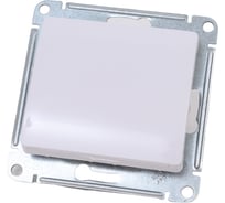 Нажимная кнопка Systeme Electric Glossa Белый, сх.1, 10АХ SE GSL000115