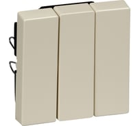3-ая клавиша Systeme Electric Merten SM Бежевый глянец SE MTN312644