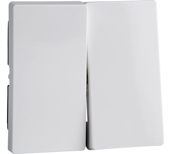 2-ая клавиша Systeme Electric Merten SM Белый Актив SE MTN432525 1