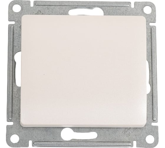 Нажимная кнопка Systeme Electric Glossa Перламутр сх.1, 10AX SE GSL000615 1