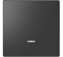 1-ая клавиша Systeme Electric Merten D-Life Антрацит с линзой для LED модуля SE MTN3320-6034