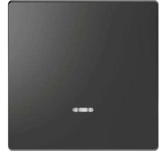 1-ая клавиша Systeme Electric Merten D-Life Антрацит с линзой для LED модуля SE MTN3320-6034 1