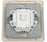 2-клавишный выключатель Systeme Electric Glossa Платина сх.5, 10AX в сборе SE GSL001252 3