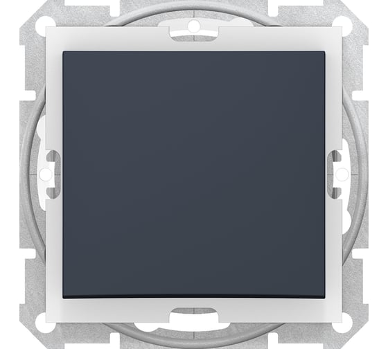 1-клавишный выключатель Systeme Electric Sedna Графит IP44 10A, 250В сх.1 SE SDN0100370