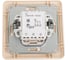 3-клавишный выключатель Systeme Electric Wessen 59 Бежевый, 10АХ в сборе SE VS0510-351-28 3