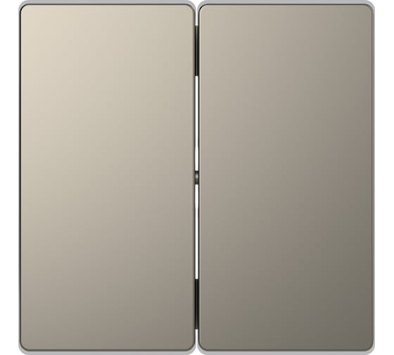2-ая клавиша Systeme Electric Merten D-Life Никель SE MTN3400-6050