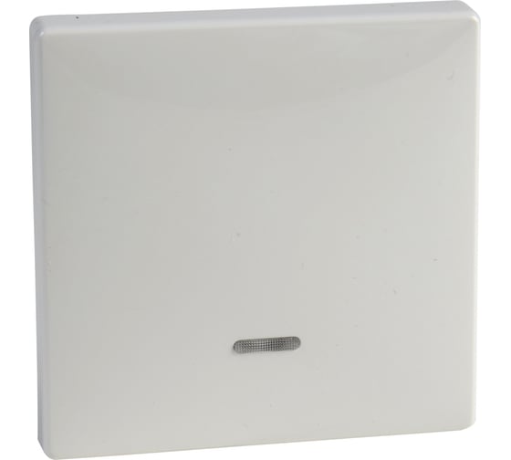 1-ая клавиша Systeme Electric Merten SD Белый, с подсветкой, термопласт SE MTN438019 1