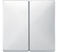 2-ая клавиша Systeme Electric Merten SD Белый термопласт SE MTN412519