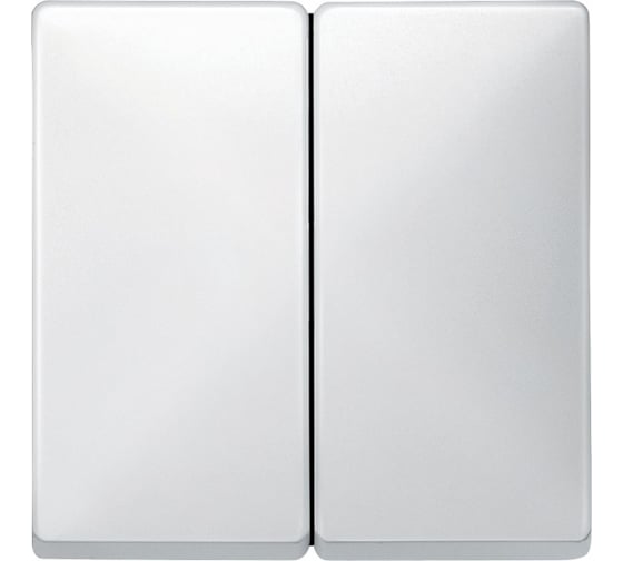 2-ая клавиша Systeme Electric Merten SD Белый термопласт SE MTN412519