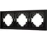 Рамка Arlight пластиковая FRM-TENDO-PL-3-BK 1шт 053844 1