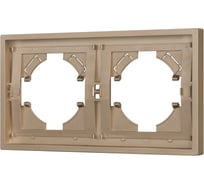 Рамка Arlight пластиковая FRM-TENDO-PL-2-GD 1шт 053842