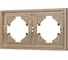 Рамка Arlight пластиковая FRM-TENDO-PL-2-GD 1шт 053842 1